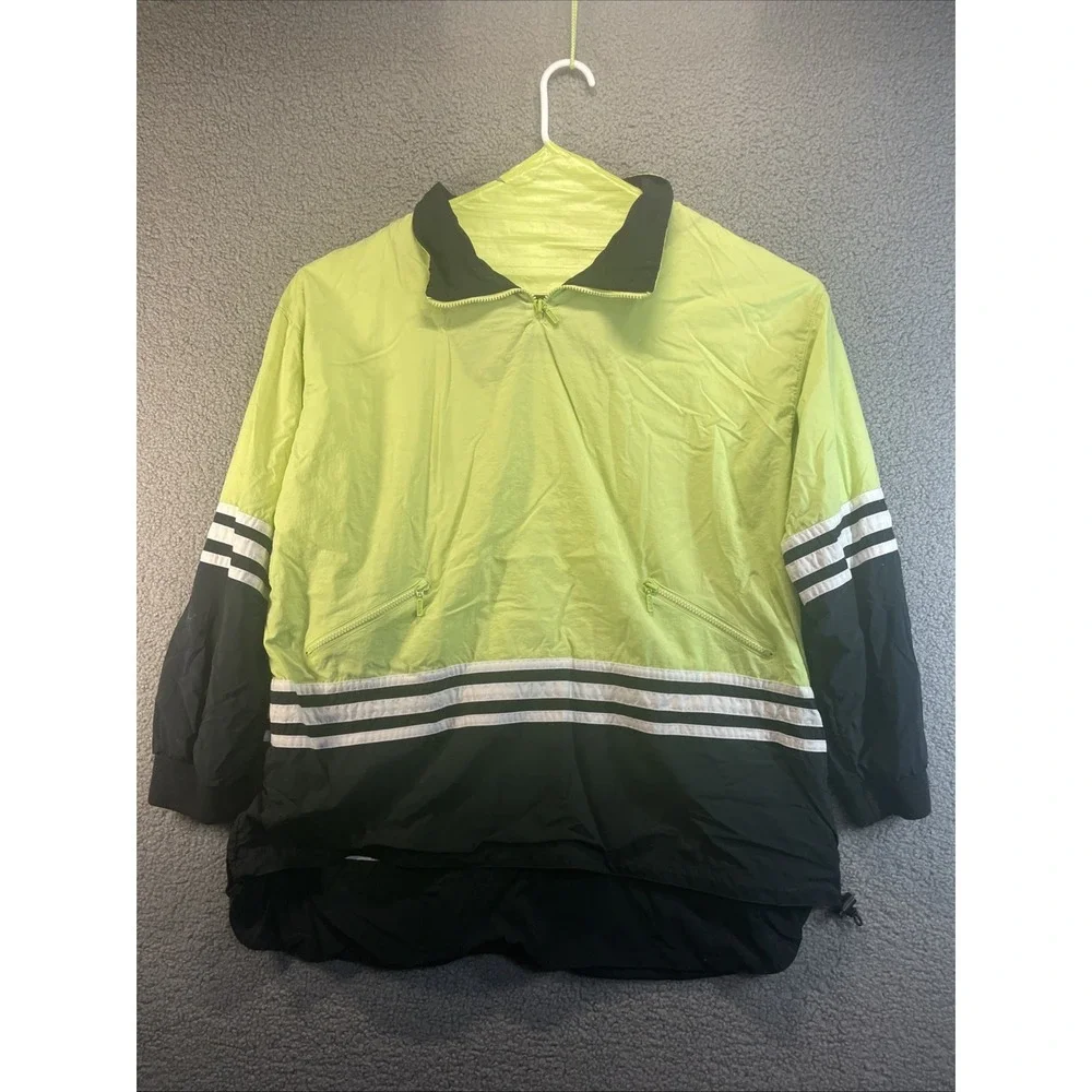 On Your Mark Jacket Women's Large Pullover‎ Nylon  Vintage Casual